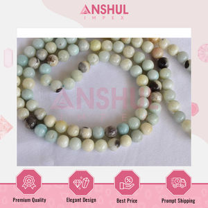 Prix de gros Largement vendu 100% Naturel Élégant Multi Couleur Spirituel Guérison Utilisation Multi Amazonite Gemme 8mm Mala - Product Image 3