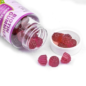 Gomitas de biotina <span class=keywords><strong>5000</strong></span> Mcg, sin azúcar, con vitaminas para el cabello, en venta - Product Image 3