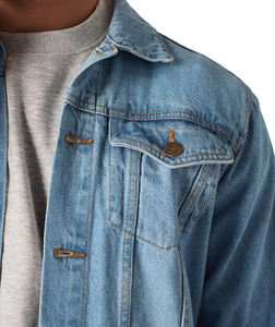 2025 <b>Denim</b> <b>Jackets</b> for Man Solid Plain Colors Classic Best Manufacturing Design Man Slim <b>Denim</b> <b>Jackets</b> for Man - Product Image 4