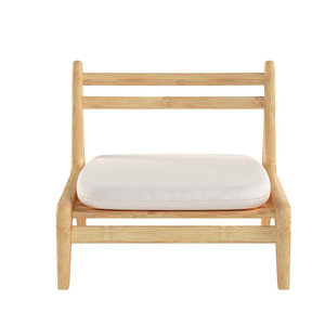Chaise de sol en bambou japonais pour le salon meubles vietnamiens de luxe en bois écologiques pour le marché des distributeurs - Product Image 2