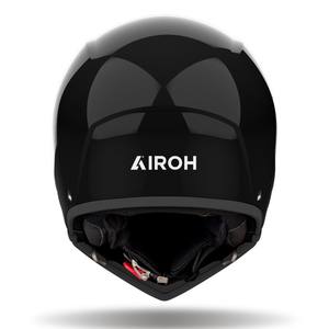 Casco Abierto Airoh J110 Paesly para Motociclismo Urbano, Negro Brillante, Visera Abatible, Talla XXL, Nuevo - Product Image 3