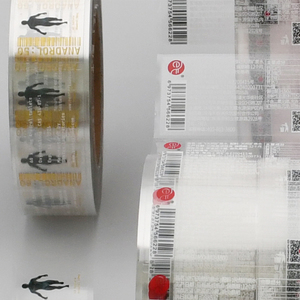 Customized Size PVC <strong>Bottle</strong> <strong>Label</strong> Stickers Waterproof Self-adhesive Transparent Bottom Packaging <strong>Labels</strong> - Product Image 2