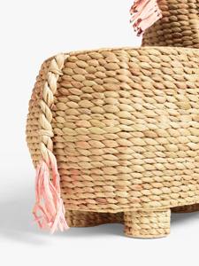 Cesta de Almacenamiento de Jacinto de Agua con Diseño de Unicornio para Niños, Cesta de Almacenamiento Hecha a Mano, Ecológica, Hecha en Vietnam - Product Image 3