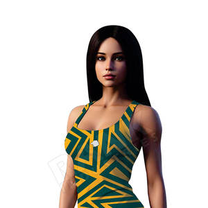 Camiseta sin Mangas para Mujer, Color Personalizado, Ropa de Moda, Camiseta sin Mangas para Gimnasio, Entrenamiento, Yoga - Product Image 3