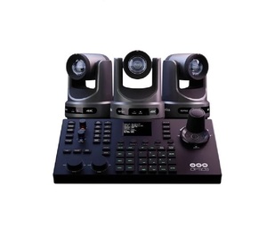 Sistema de Producción PTZ 4K PTZOptics con 3 Cámaras PT20X4K, Controlador SuperJoy G1 y Paquete de Software Profesional, Garantía de 3 Años - Product Image 1