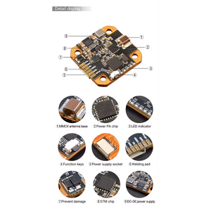 Transmisor de Video VTX VT5804 de 1.3W para Drones de Carreras, Accesorios PAL ELRS IRC - Product Image 3
