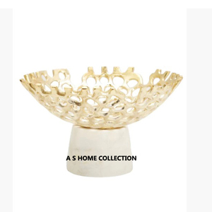 Meilleures ventes Bol de service décoratif moderne pour la maison et l'hôtel Plats de collations pour décorations de table du fournisseur indien - Product Image 1