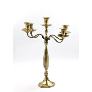 Bougeoir décoratif élégant Décoration de mariage Église Table Top Fournitures Candélabres de qualité supérieure - Product Image 4