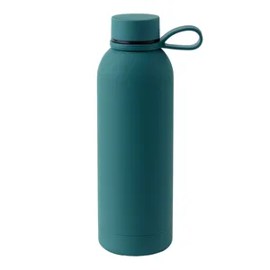 Bottiglia Termica in Acciaio Gommato Personalizzata per Articoli Promozionali - Product Image 1