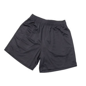 Short de bain respirant pour hommes à séchage rapide OEM personnalisé toile maille conseil décontracté taille élastique motif solide anti-rides - Product Image 4