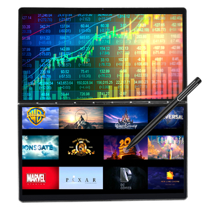 13.5Inch Xách Tay Dual-Màn Hình N100 <span class=keywords><strong>CPU</strong></span> Máy Tính Xách Tay 16GB + 256/512GB/1/2Tb SSD Máy Tính Xách Tay Có Thể Gập Lại Win 11 Hoạt Động Hệ Thống Cho Doanh Nghiệp - Product Image 3