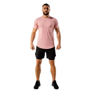 Vente chaude T-shirts Nouveau Design Casual Coton Hommes T-shirts Gym Fitness Chemises Fournisseur Pakistanais Noir Taille Personnalisée Polaire - Product Image 4