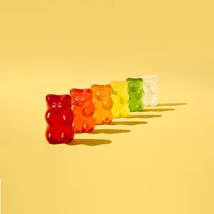 Permen tersedia OEM manis rasa buah Gummy Bears sehat kelas atas dengan kualitas tinggi