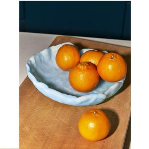 Tazones Redondos Grandes de Resina Ecológicos y Modernos para Frutas y Ensaladas, Tazones para Servir Hechos a Mano de Alta Calidad en Varios Colores - Product Image 3