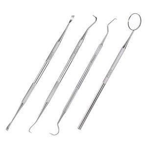 Fournisseur d'outils dentaires PISSCO, instruments dentaires de haute qualité, outils dentaires manuels, outils dentaires abordables à vendre, 4 pièces - Product Image 5