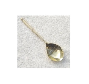 Cuillère en or, couverts en laiton, cuillère à dîner, meilleure finition polie pour la maison, les hôtels, la vaisselle de table, utilisation personnalisée - Product Image 3