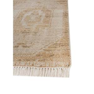 พรมขนสัตว์ถักมือขนาดใหญ่ AKWL-1598 สีเทียมเบจและสีน้ำตาล ลายเรขาคณิต สำหรับตกแต่งห้องนั่งเล่นวัยรุ่น - Product Image 4