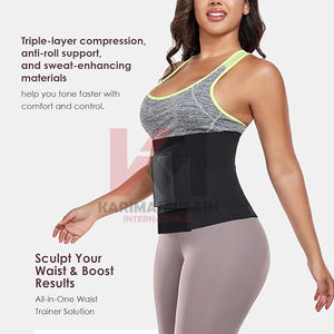 Waist Trainer Women Adjustable Waist Cincher Ab Belt Tummy Control Body Shaping Core Compression Lower Back Support - Product Image 3