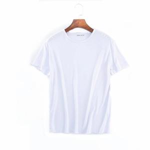 T-shirt à manches courtes pour hommes, avec col en O, grande taille, sous-vêtement, couleur unie, pour hommes - Product Image 5