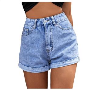 Pantalones cortos de mezclilla para hombre Pantalones cortos de mezclilla transpirables de moda de verano Pantalones cortos de mezclilla para exteriores - Product Image 3