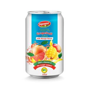 100% Jus de pamplemousse à la saveur de mangue Jojonavi Échantillon gratuit 330ml Fabricant Fournisseur en gros Marque privée OEM ODM - Product Image 4