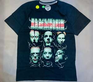 T-shirt décontracté unisexe à manches courtes, motif vintage délavé, style hip-hop urbain, parodie de marque rétro américaine, motif peinture à l'huile - Product Image 6