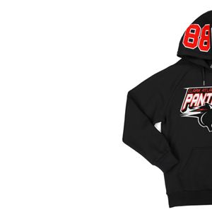 Sudadera con capucha Clark Atlanta University Panthers 1988 1865 Solid Lined 1988 1865 Tribute Mascot Logo Custom Collegiate Apparel Unisex - Product Image 3