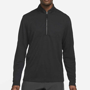 Camisa de Manga Larga para Hombre, Tejida, Transpirable, sin Cuello, con Logotipo Personalizado del Fabricante, Sublimada y Bordada, de Algodón/Poliéster, para Verano - Product Image 1