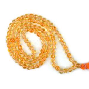 Piedra de Cristal Natural de 6 mm, 108 Cuentas Facetadas, Jaap Mala, para Regalo Religioso Unisex - Product Image 3