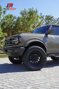 Rines Forjados Todoterreno con Diseño Cóncavo Profundo en Negro para SUV y Camionetas, 17, 18, 20, 22 Pulgadas, 5x127, 6x139.7, 8x165.1 - Product Image 6