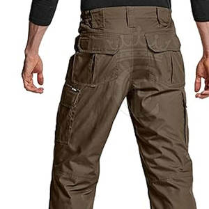 Pantalones Cargo de hombre informales ligeros e impermeables 100% algodón ecológico transpirable secado rápido fabricante de Pakistán al por mayor - Product Image 6