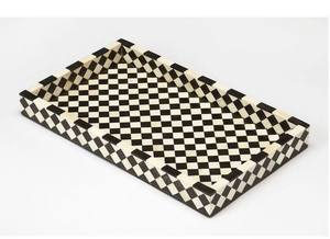 Bandeja de Servicio con Incrustaciones de Hueso Hecha a Mano, Venta Caliente, para Hotel, Hogar y Decoración de Bodas, Precio de Mayoreo desde India - Product Image 4