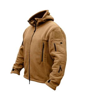 เสื้อแจ็คเก็ตมีฮู้ดผ้าฟลีซสำหรับผู้ชาย - Product Image 3