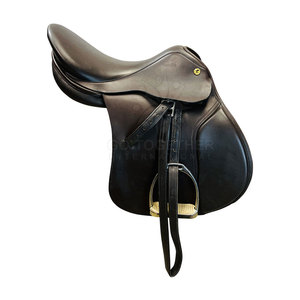 Selle en cuir robuste pour l'équitation, l'entraînement, les activités agricoles en extérieur et le confort sur de longues distances - Product Image 2