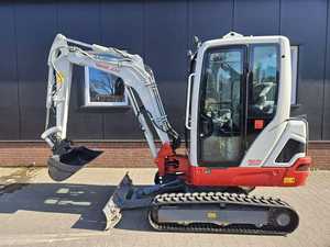 Mini-excavatrice sur chenilles Takeuchi TB225 de 3,5 tonnes, occasion neuve, avec pompe KYB, moteur Bosch Rexroth, moment de charge élevé - Product Image 6