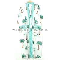Kimono Vintage de Seda con Estampado Floral, Cuello en V, Cierre con Cordón, Talla Única para Mujer, Ropa de Playa de Verano, Transpirable y de Secado Rápido