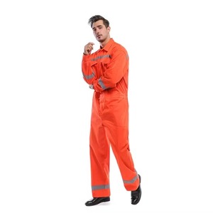 Combinaison de chaudière de sécurité Hi Vis Reflective Glory Combinaison de mécanicien de champ pétrolifère avec bandes réfléchissantes Combinaisons de travail de sécurité - Product Image 2