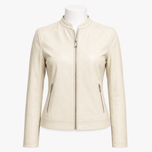 Chaqueta de Cuero Premium para Mujer con Acabado Suave, Construcción Cómoda y Durabilidad Confiable para Moda Diaria y Casual - Product Image 1