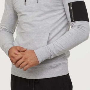Sudadera con Capucha para Hombre, 100% Algodón, Forro Polar, Manga Larga, Invierno, Ecológica, Transpirable, Precio al por Mayor - Product Image 5