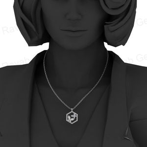 Más vendidos 925 Plata de Ley 26mm Chunky Hexagon Butterfly Semi Mounting Charm Pendant Setting para Resina y recuerdo de cenizas - Product Image 6