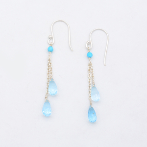 Nouveau Boho 925 argent Sterling pierres précieuses boucles d'oreilles créoles classique bijoux de mariage pierre principale diamant acier inoxydable laiton - Product Image 2