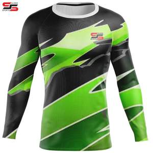 Bon marché, conception personnalisée MMA Rash Guard Meilleure vente de produit Rash Guard à manches longues - Product Image 3