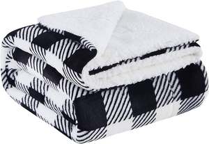 Wholesale Super Soft Luxurious 100% Polyester Striped <b>Flannel</b> Single Side Receiving Luminous Blanket Dual for Winter by Avior - Product Image 5