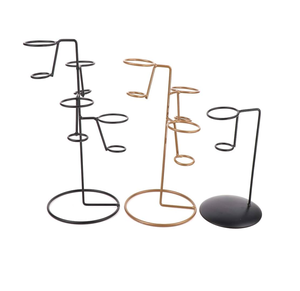 Unique Metal <b>Ice</b> <b>Cream</b> Cone Stand Storage Organiser Polished Display Rack for Store Party Wedding Cone Stand Factory Price - Product Image 2