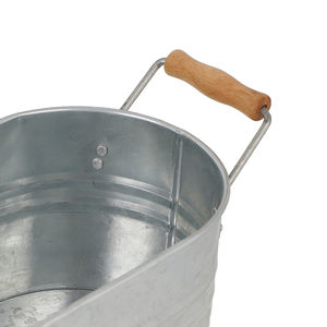 Nuevo Cubo de Hielo de Metal Galvanizado, Enfriador de Champán, Recipiente para Bebidas para Hoteles, Restaurantes, Bares, Fiestas y Eventos - Product Image 2