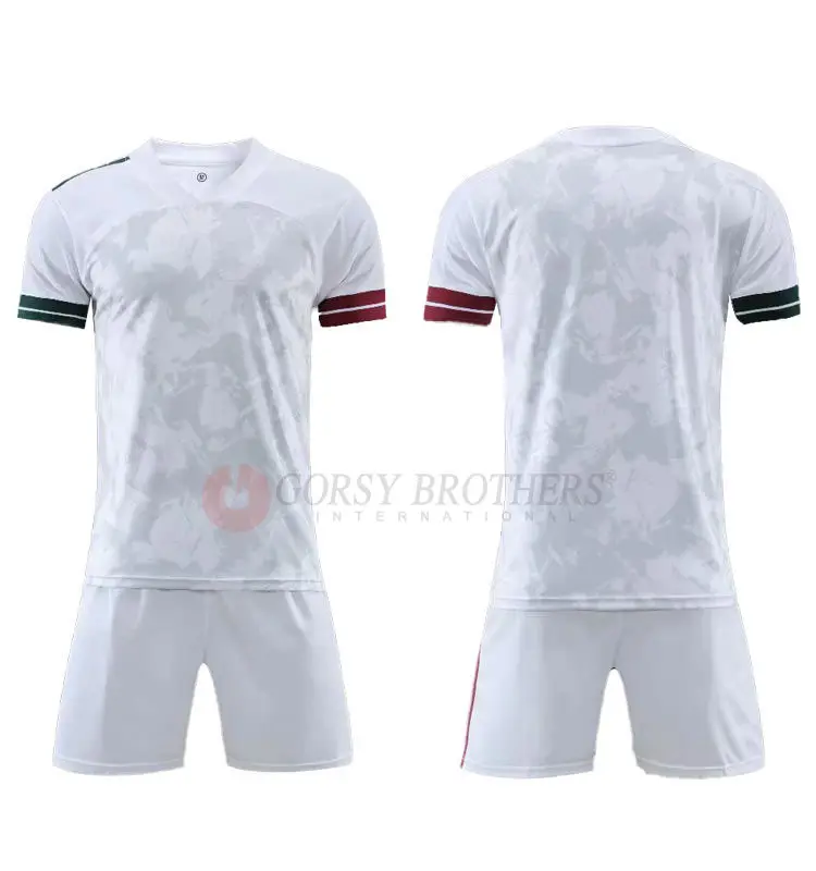 Top Quality 2023 Branco Itália Soccer Jersey Poliéster Soccer Wear Plain Football Jerseys