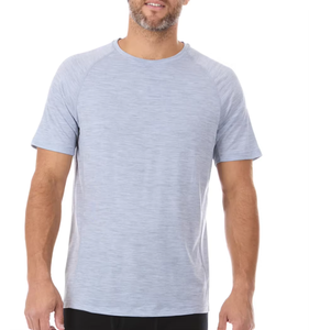 เสื้อยืดลำลองผู้ชายทรงโอเวอร์ไซส์ สตรีทแวร์ ผ้าฝ้าย 100% ระบายอากาศ แห้งเร็ว เป็นมิตรกับสิ่งแวดล้อม คุณภาพสูง ขายดี พร้อมสกรีนโลโก้ตามสั่ง - Product Image 3