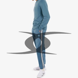 Sudadera de lana de algodón ODM de alta calidad para hombre, Jersey térmico unisex de cuello redondo con logotipo personalizado y peso pesado para invierno - Product Image 6