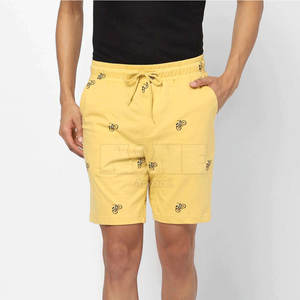 Shorts en coton et polyester pour hommes très vendus Shorts à tenue décontractée avec logo personnalisé pour hommes - Product Image 1