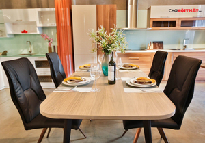 Cadre de table à manger moderne en acier noir ADONG A53 |   Pieds de meubles démontables |   Fabrication OEM au Vietnam - Product Image 2